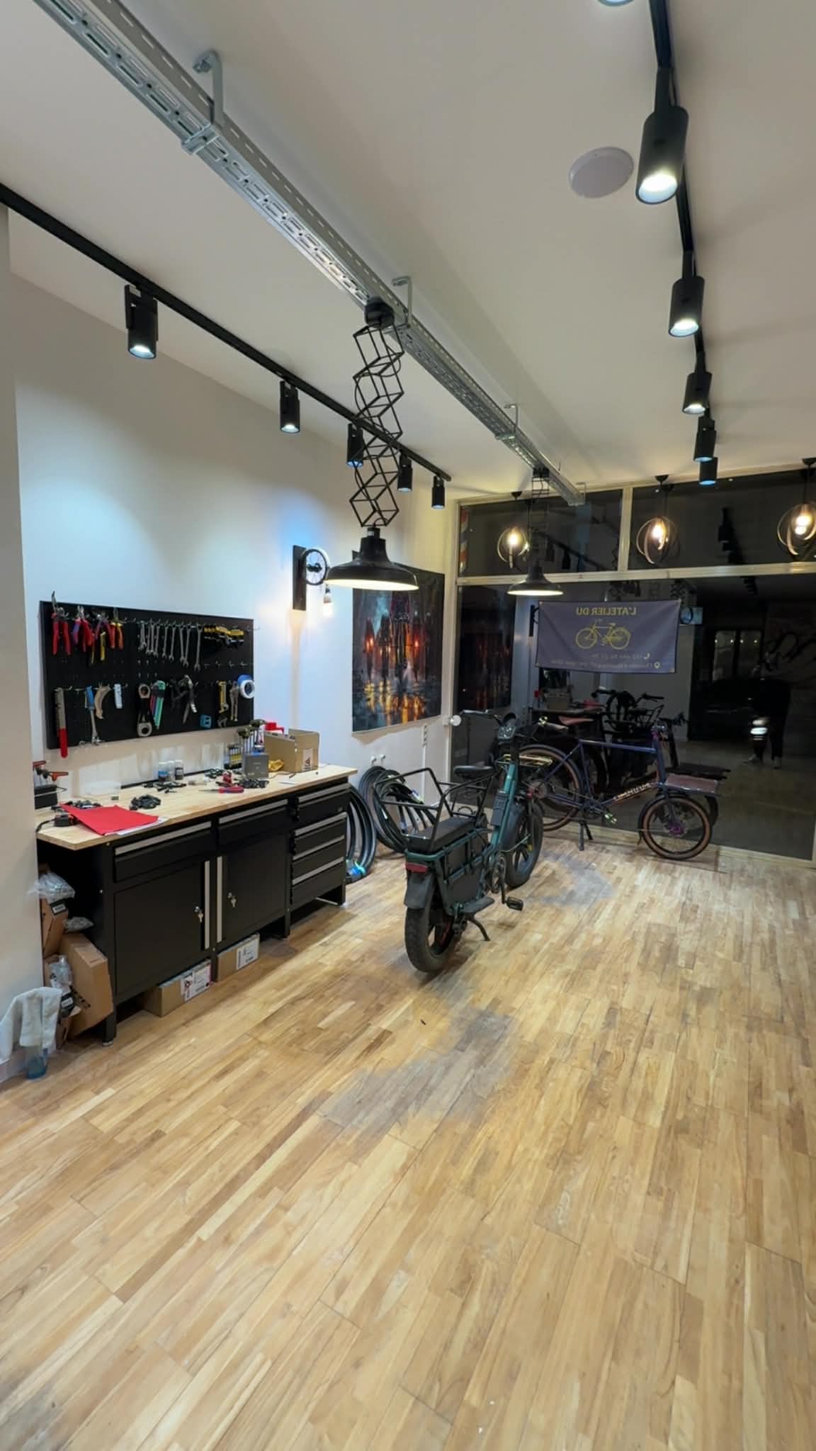 Atelier vélo réparation